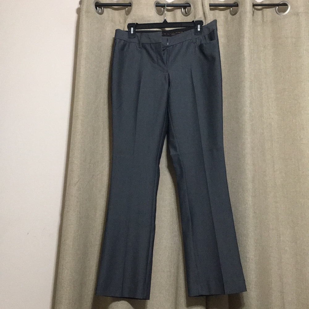 Express grey pin stripped dress pants